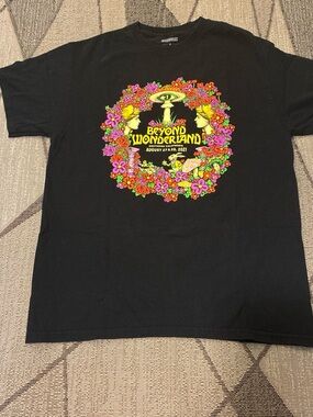 Beyond Wonderland Black Graphic Festival Tee